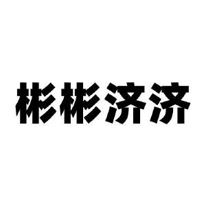 彬彬济济